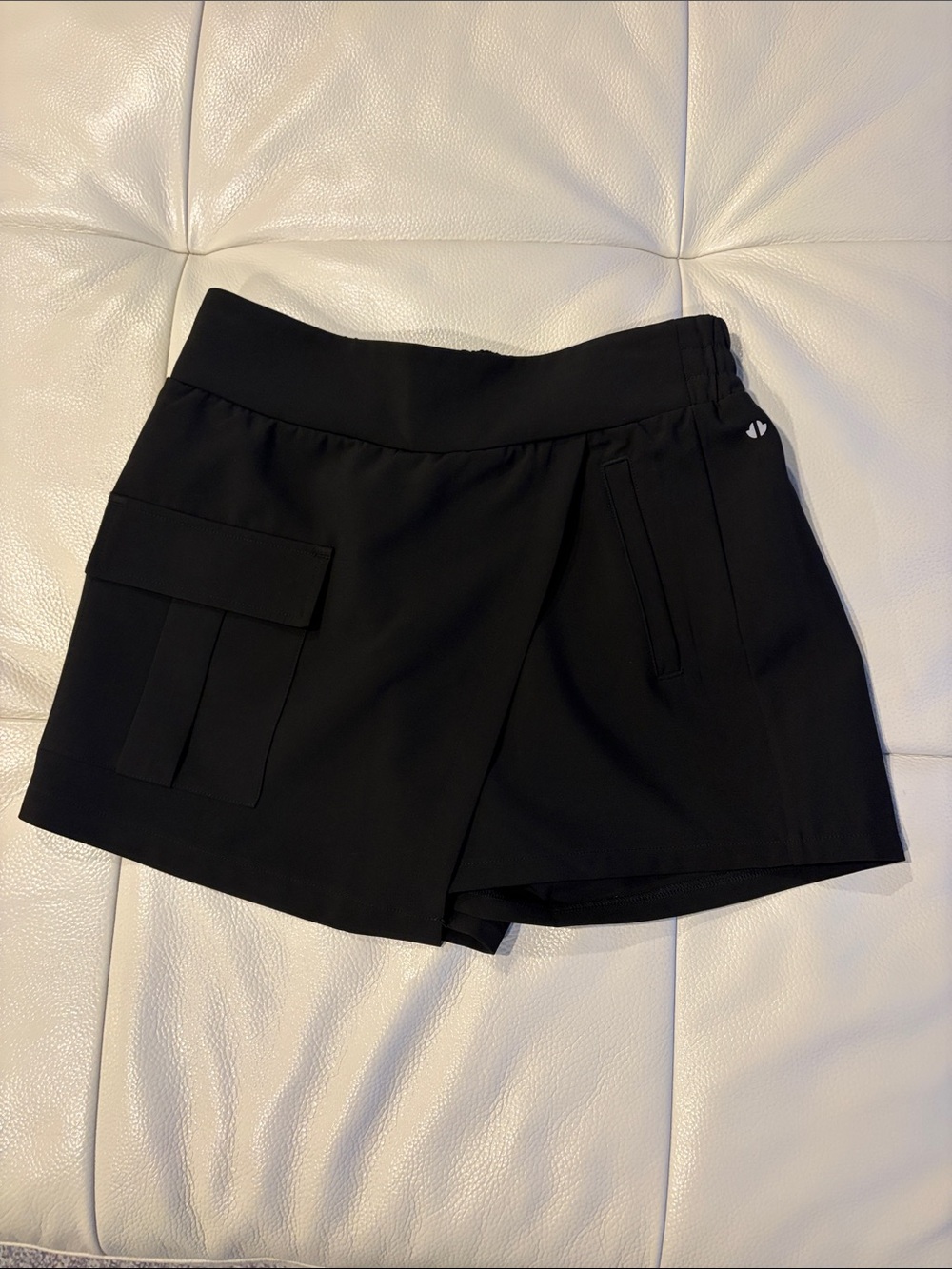 Women’s Black Skort with Utility Pocket